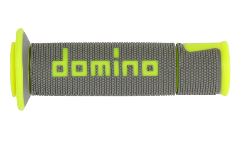 PUÑOS DOMINO ON ROAD RACING GRIS / AMARILLO FLUOR