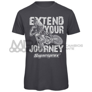 CAMISETA SUPERSPROX DARK GRIS TALLA L