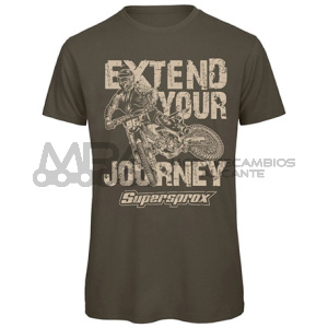 CAMISETA SUPERSPROX KHAKI VERDE TALLA M