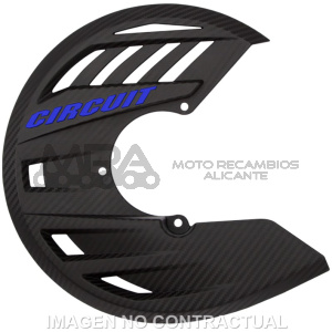 PROTECTOR DISCO CIRCUIT CARBON-AZUL