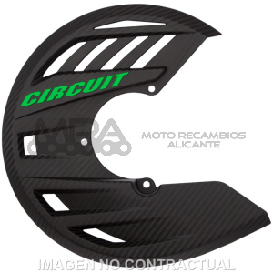 PROTECTOR DISCO CIRCUIT CARBON-VERDE
