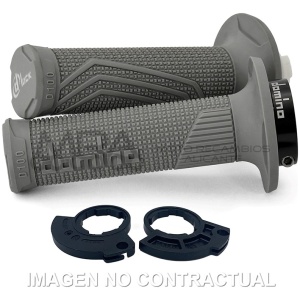 PUÑOS DOMINO D100 C/POLEA COLOR GRIS