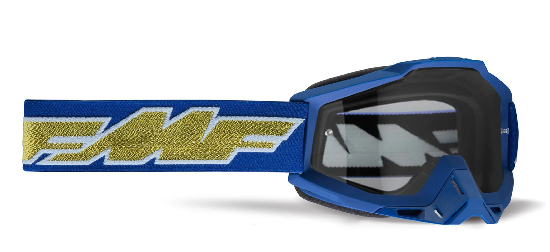 FMF POWERBOMB GOGGLE ROCKET DEEP NAVYGOLD CLEAR