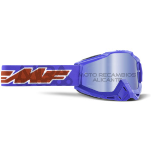 FMF POWERBOMB GOGGLE ROCKET BLUE – MIRROR BLUE LEN