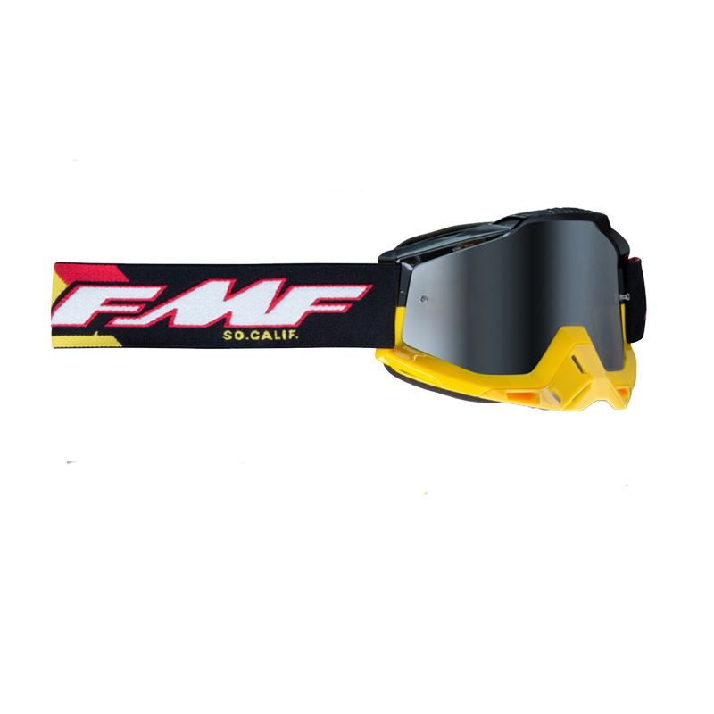FMF POWERBOMB GOGGLE SPEEDWAY MIRROR SILVER LENS