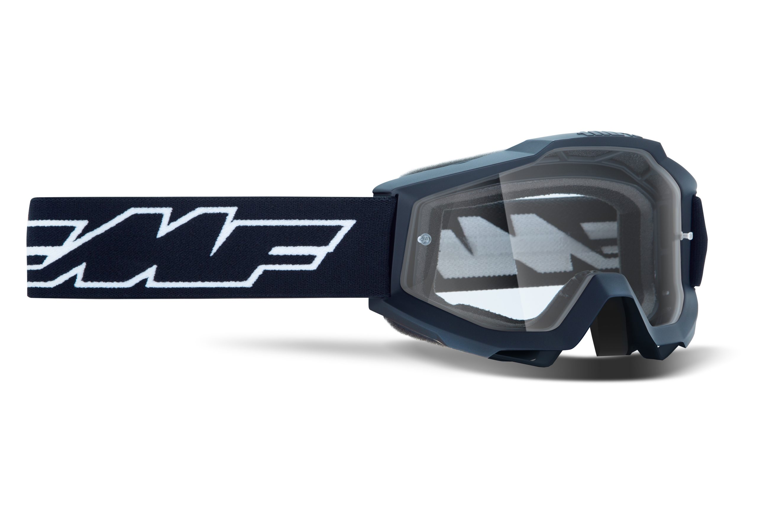 FMF POWERBOMB YOUTH GOGGLE ROCKET BLACK – CLEAR LE