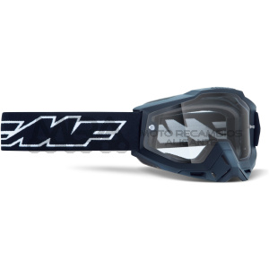 FMF POWERBOMB YOUTH GOGGLE ROCKET BLACK (ENDURO)