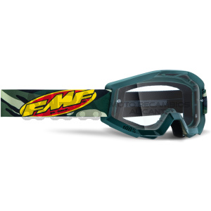 FMF POWERCORE GOGGLE ASSAULT CAMO – CLEAR LENS