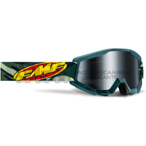 FMF POWERCORE GOGGLE ASSAULT CAMO – MIRROR SILVER