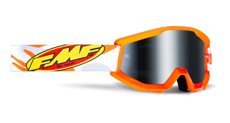 FMF POWERCORE YOUTH GOGGLE ASSAULT GREY – MIRROR S