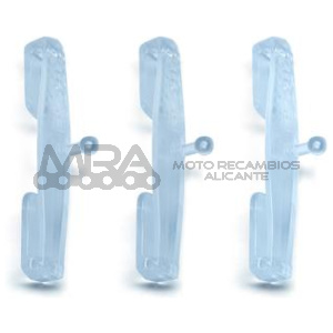 FMF POWERBOMB/POWERCORE TEAR-OFF STRAP PIN 3 PK (F