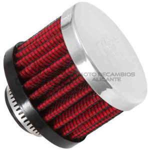 FILTRO POTENCIA K&N GOMA D.11 MM