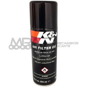 ACEITE PARA FILTRO AIRE K&N AEROSOL 6,5 OZ 204ML