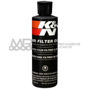 ACEITE PARA FILTRO AIRE K&N BOTELLA 8 OZ