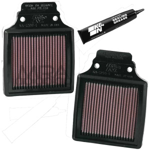 FILTRO AIRE K&N KAWASAKI ZX12R NINJA (00/09)