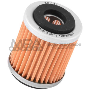 FILTRO ACEITE K&N YAMAHA YFM 350 RAPTOR