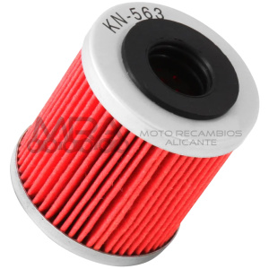 FILTRO ACEITE K&N APRILIA TUONO 125 4T (17/20)