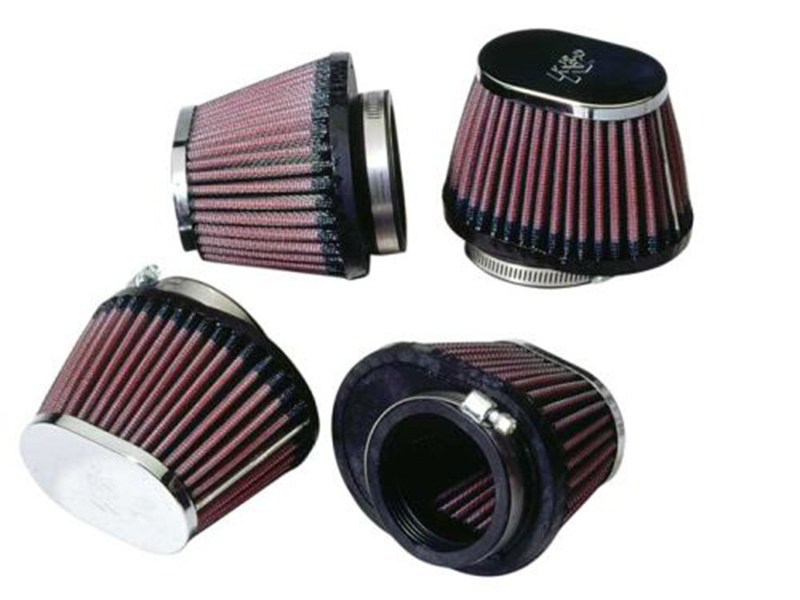 FILTROS POTENCIA K&N D.54 mm TAPA CROMADA