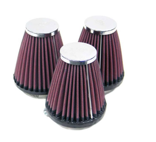 FILTRO POTENCIA UNIVERSAL K&N D. INT. 70 MM OVALAD