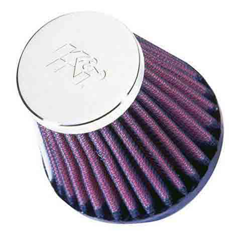 FILTRO POTT K&N CONICO D.51 MM TAPA CROMADA