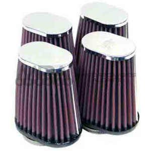 FILTROS POTT K&N CROMADOS D.51 mm  (UNIDADES)