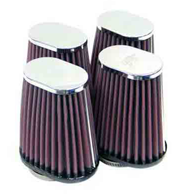 FILTROS POTT K&N CROMADOS D.51 mm (UNIDADES)