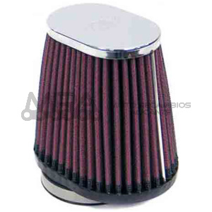 FILTRO UNIVERSAL K&N CROMADO 2-1/8″