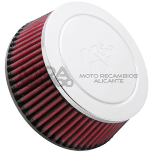 FILTRO POTENCIA UNIVERSAL K&N D. INT. 64 MM REDOND