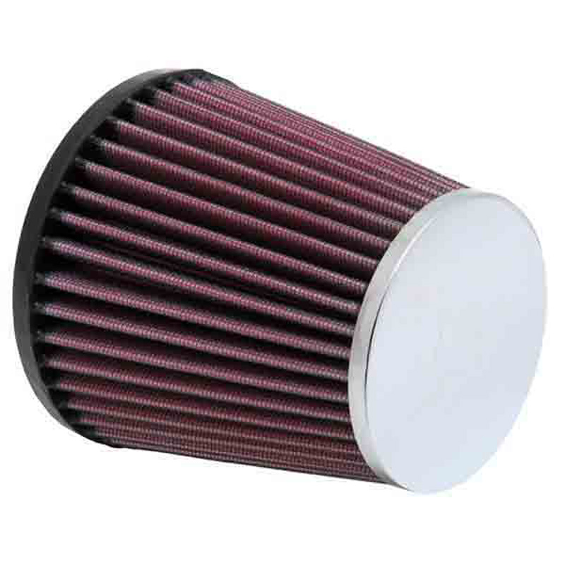 FILTRO POTENCIA K&N UNIVERSAL CROMADO