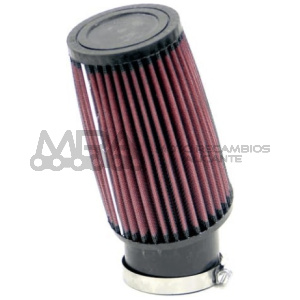 FILTRO POTENCIA UNIVERSAL K&N D. INT. 62 MM INCLIN