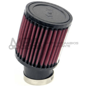 FILTRO POTENCIA UNIVERSAL K&N D. INT. 49 MM INCLIN