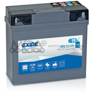 BATERIA EXIDE GEL 12-19