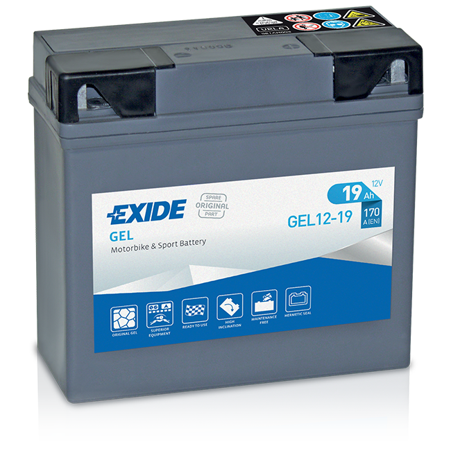 BATERIA EXIDE GEL 12-19