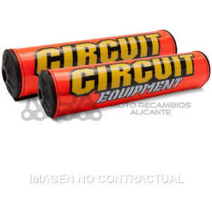 PROTECTOR MANILLAR CIRCUIT I.9 ROJO FLUOR