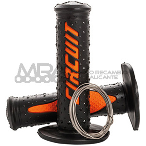 PUÑOS CIRCUIT ELEKTRA NEGRO NARANJA