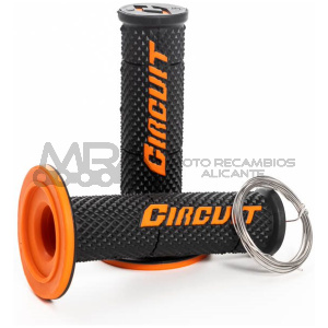 PUÑOS CIRCUIT V NEGRO/NARANJA