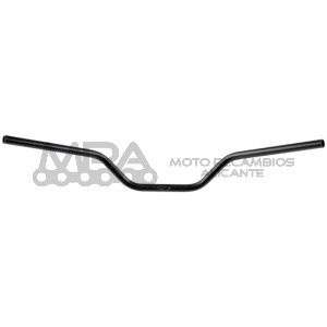 MANILLAR TRW ACERO 22 mm. CLASSIC HIGH NEGRO