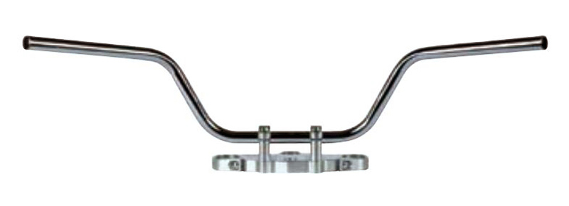 MANILLAR TRW ACERO 22 mm. TOURING LOW CROMADO