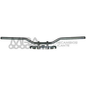 MANILLAR TRW ACERO 22 mm SUPERBIKE CONFORT CROMADO