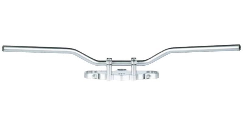 MANILLAR TRW ACERO 22mm SUPERBIKE ELEG PLATEADO