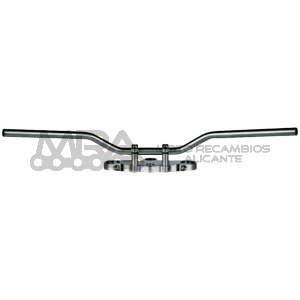 MANILLAR TRW ACERO 22mm SUPERBIKE ELEGANCE CROMADO