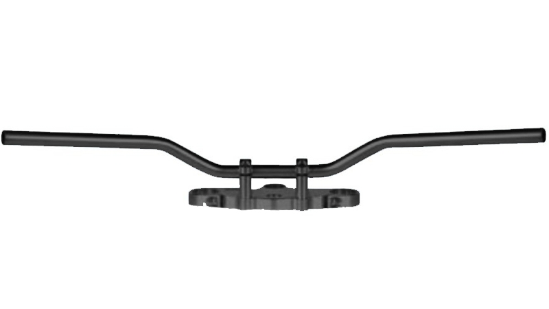 MANILLAR TRW ACERO 22 mm SUPERBIKE ELEGANCE NEGRO