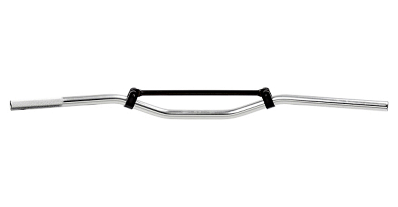 MANILLAR TRW ALUMINIO 22mm OFF-ROAD PLATA LOW