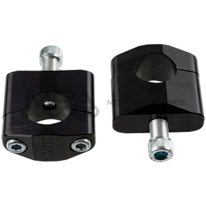 ADAPTADOR MANILLAR TRW ALUMINIO NEGRO (ELEVACION 4