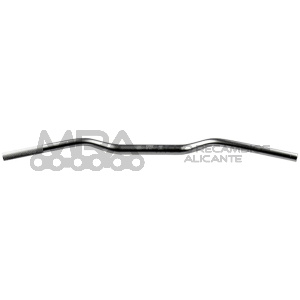 MANILLAR TRW MAXI TRAIL 28,6 MM PLATEADO MEDIUM