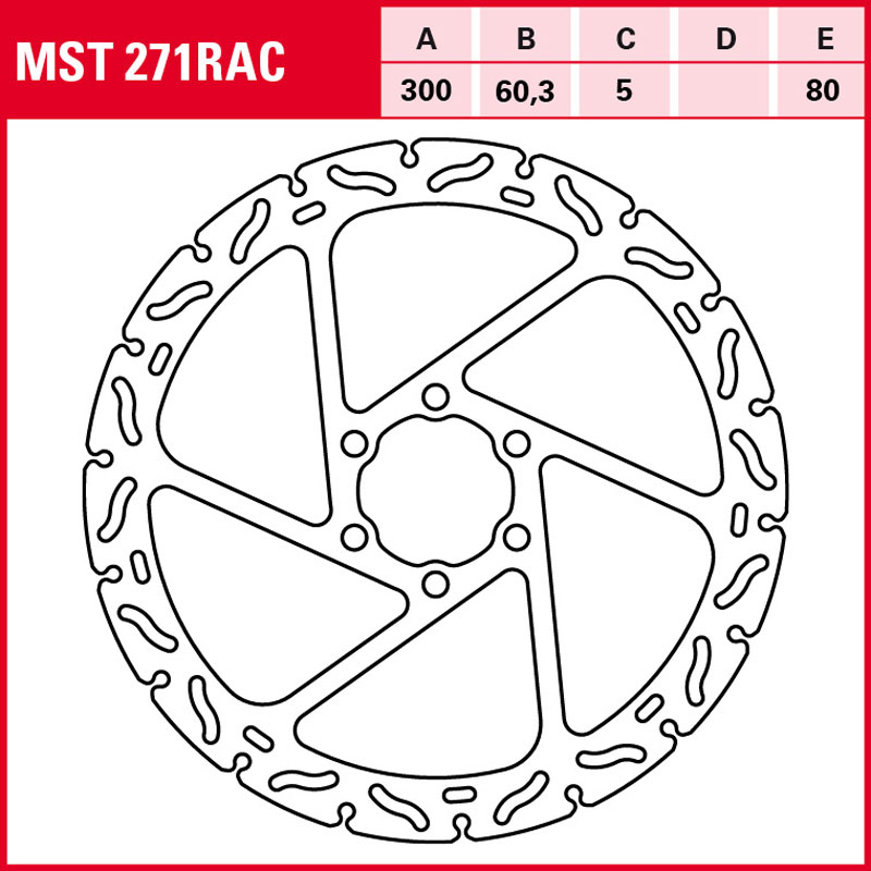 DISCO FRENO TRW MST271RAC