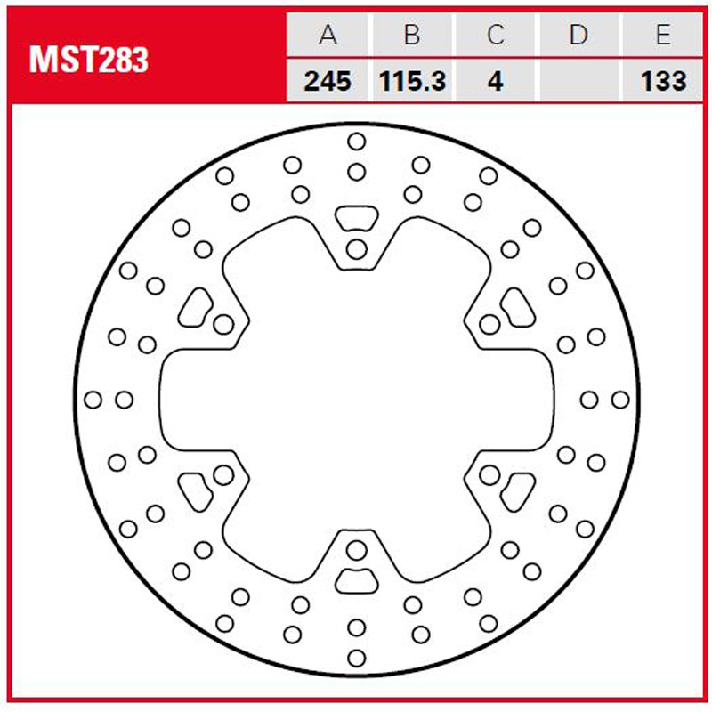 DISCO FRENO TRW MST283
