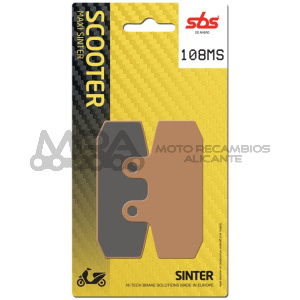 PASTILLA FRENO SBS APRILIA SPORTCITY 125/250
