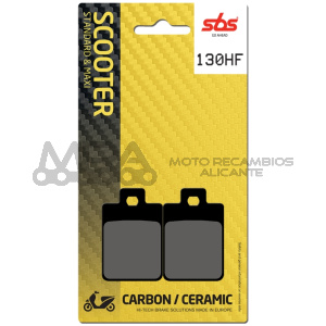 PASTILLA FRENO SBS PIAGGIO SFERA 50/125