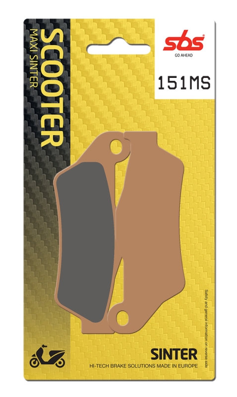 PASTILLA FRENO SBS GILERA NEXUS 500